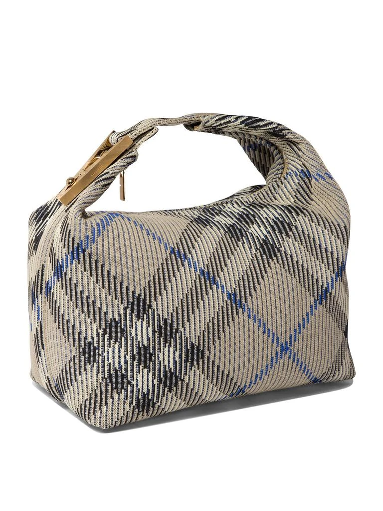 Burberry Burberry Checked Zipped Medium Tote Bag 3