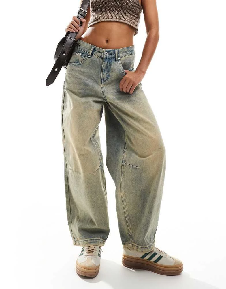 The Ragged Priest The Ragged Priest release denim jeans in dirty wash 1