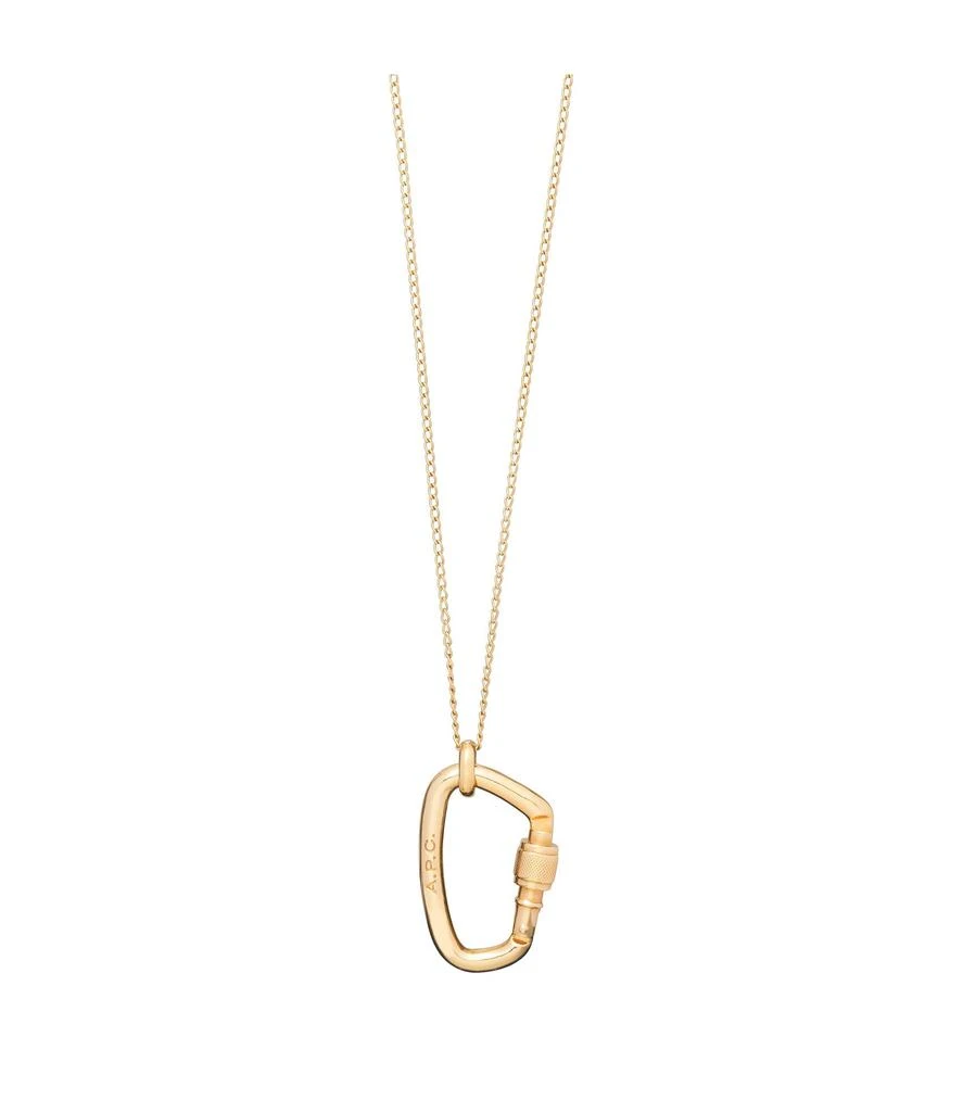 A.P.C. Lock long necklace 3
