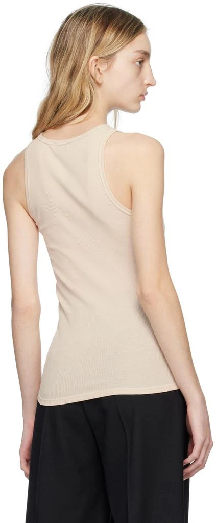 Filippa K Beige Fine Rib Tank Top 3