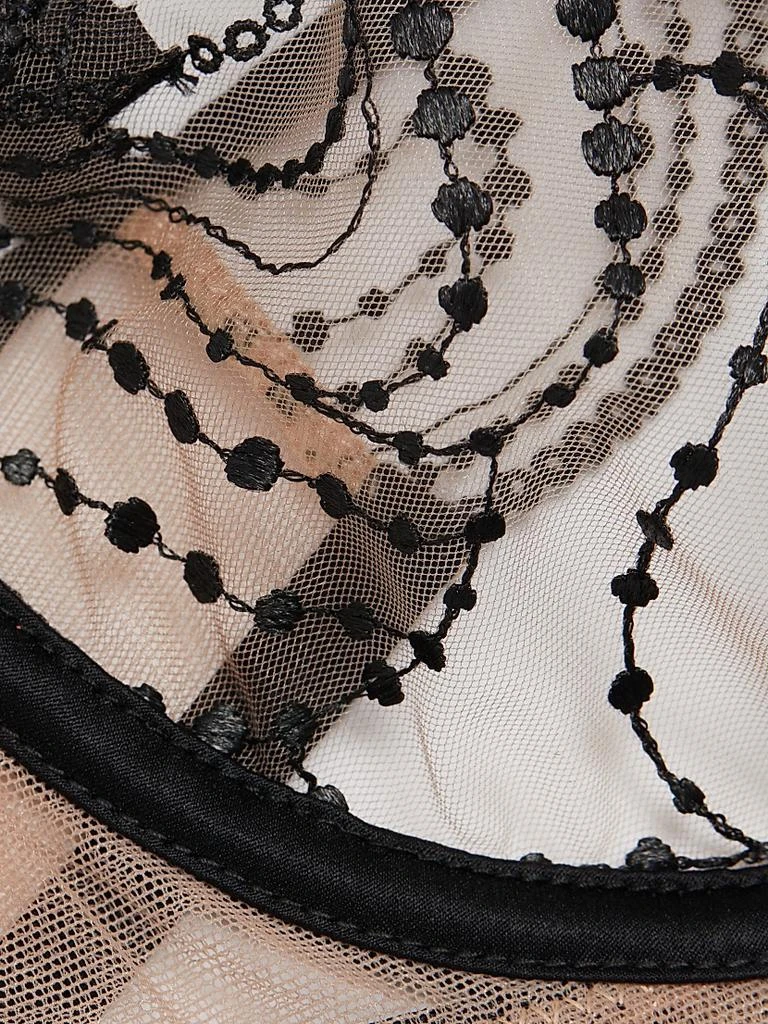 Kiki De Montparnasse Ondule Embroidered Lace Underwire Balconette Bra 6