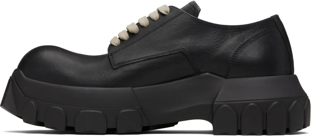 Rick Owens Black Hollywood Laceup Bozo Tractor Derbys 3
