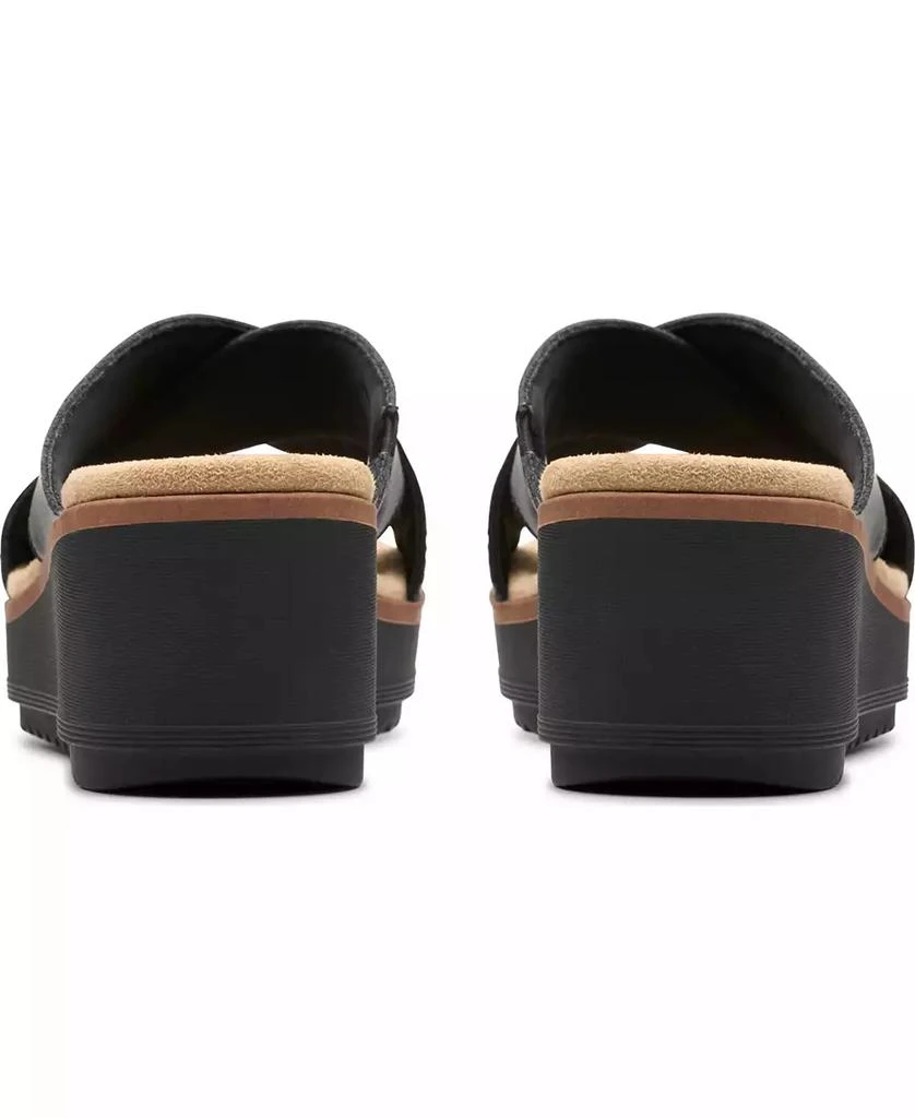 Clarks Collection Women's Wrenly Ivy Wedge Sandals 3