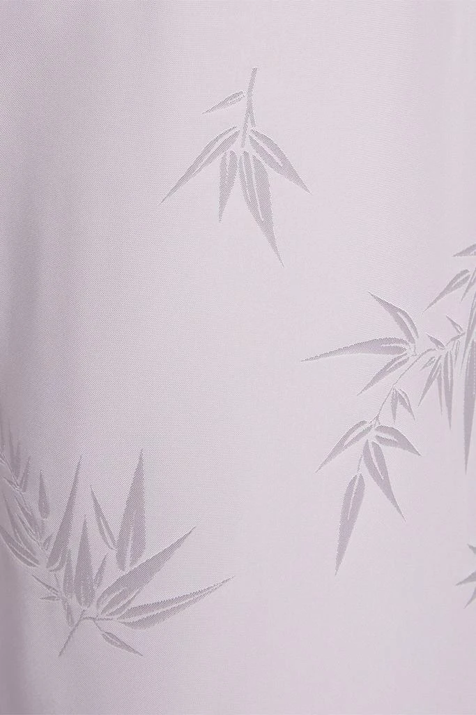 Alexander Wang Satin-jacquard straight-leg pants 4