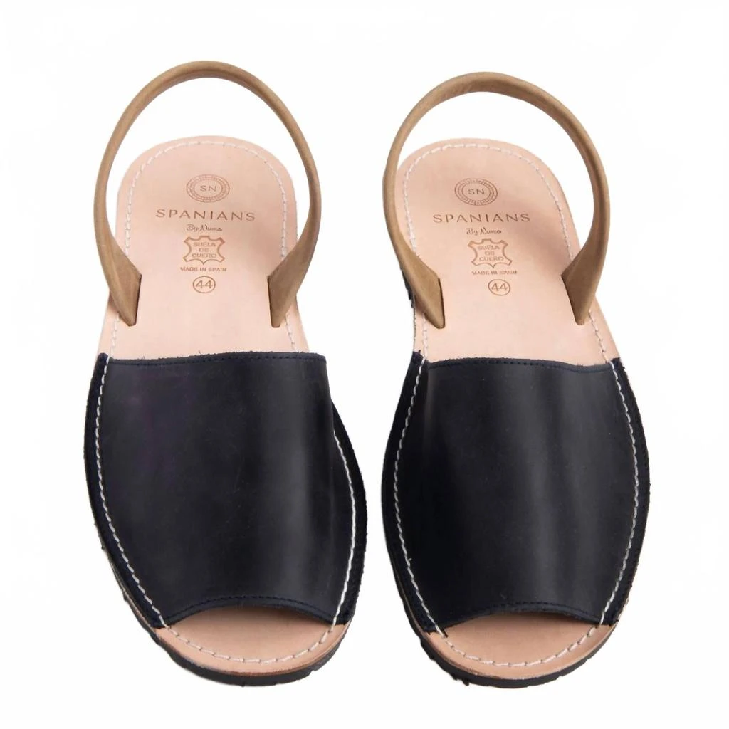 Numa by Spanians Men
s Avarcas Flat Sandal In Marine Taupe 2