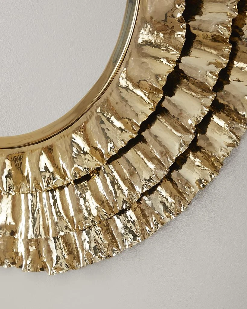 Neiman Marcus Ruffle Wall Mirror 3