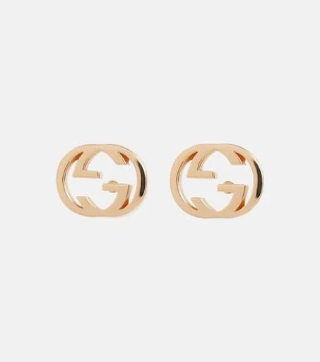Gucci Interlocking G 18kt gold earrings 1