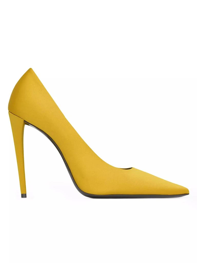 Yves Saint Laurent Monceau Pumps in Satin Crepe 1