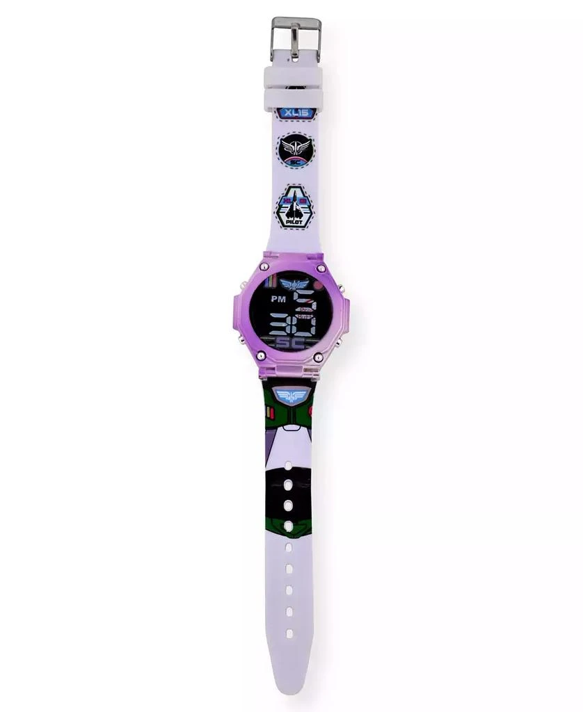 Accutime Unisex White Silicone Strap LED Touchscreen Watch 2