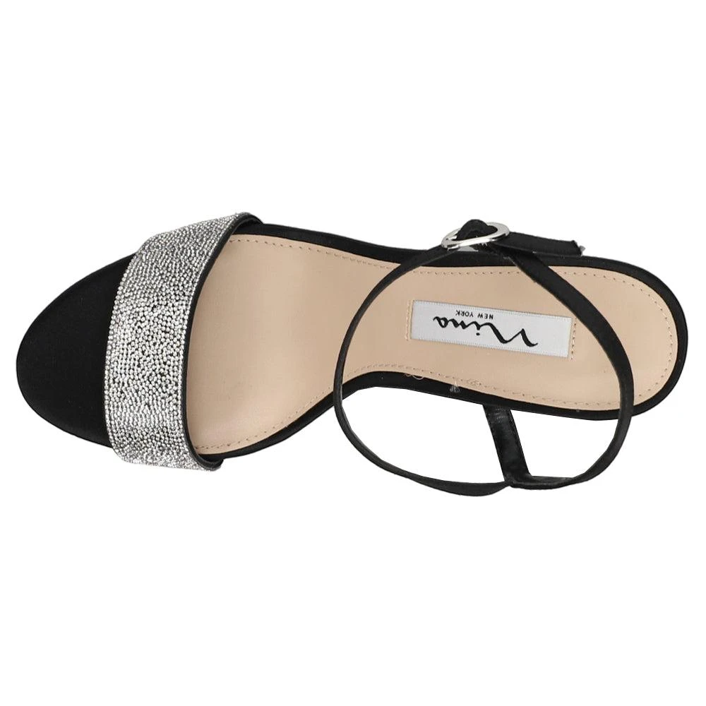 Nina Haven Rhinestone Wedding Sandals 4