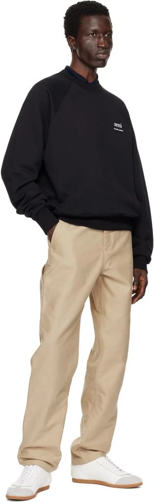 AMI Black 'Ami Alexandre Mattiussi' Sweatshirt 4