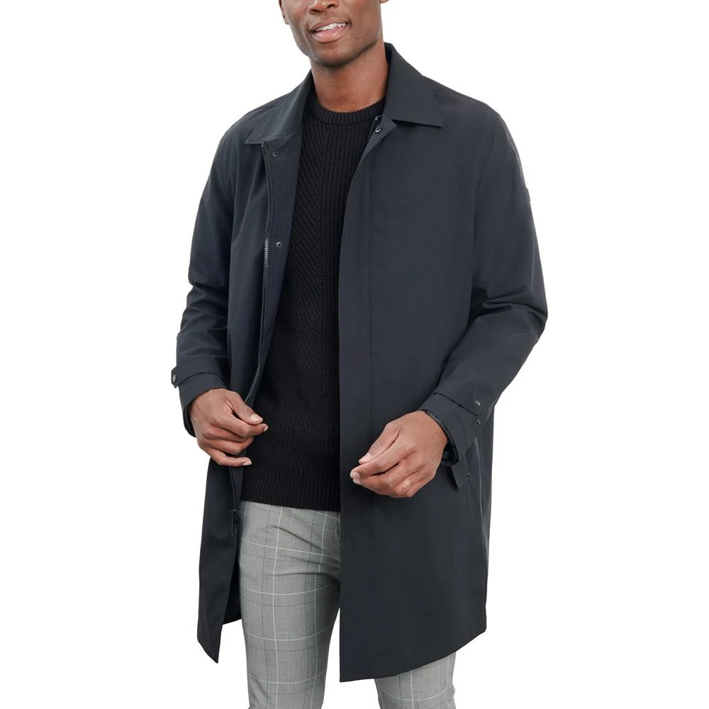 Michael Kors Men's Macintosh Full-Zip Raincoat, Created for Macy's 4