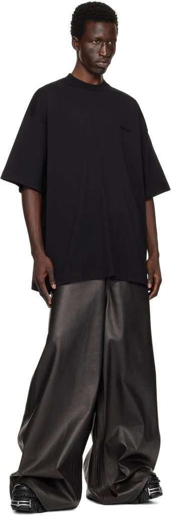 Vetements Black Embroidered Logo T-shirt 4