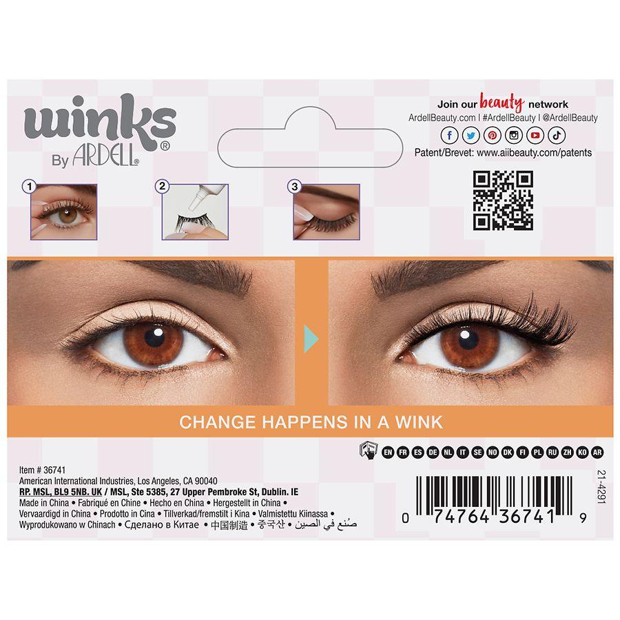Ardell Winks Half & Half Pre-Cut Lashes - Crush