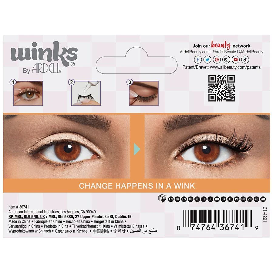 Ardell Winks Half & Half Pre-Cut Lashes - Crush 2