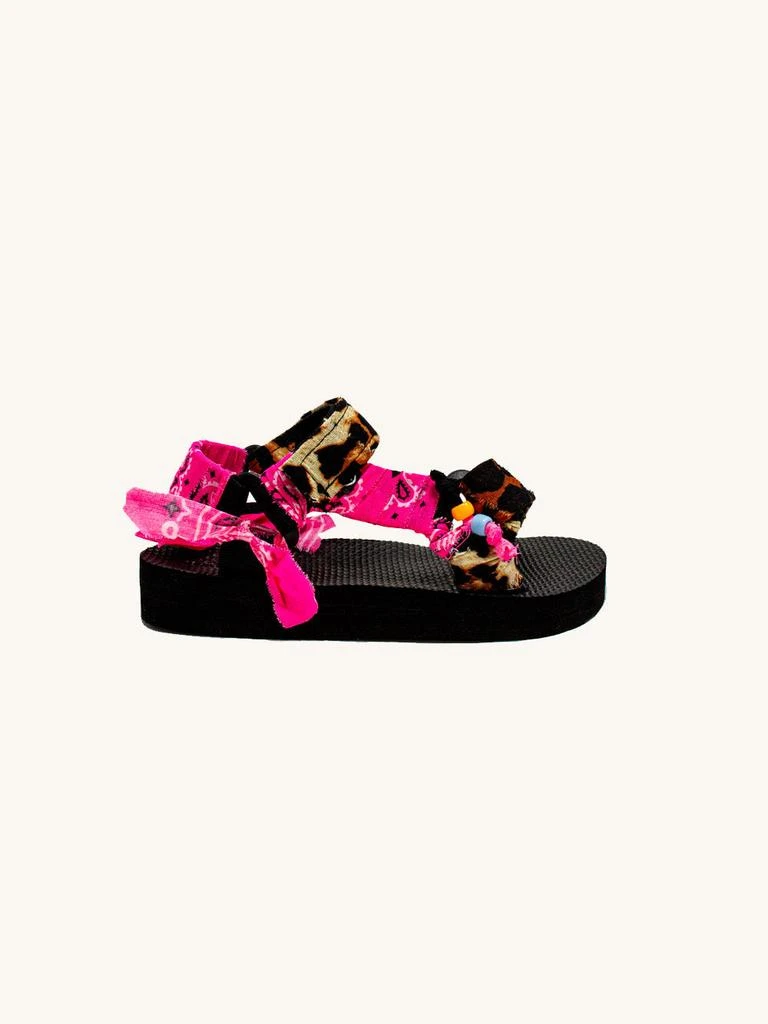 Arizona Love Sandales Trek - Fluo Léopard Fuchsia - Enfant 1