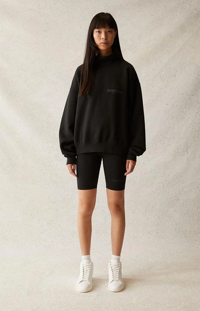 Essentials Black Biker Shorts 6