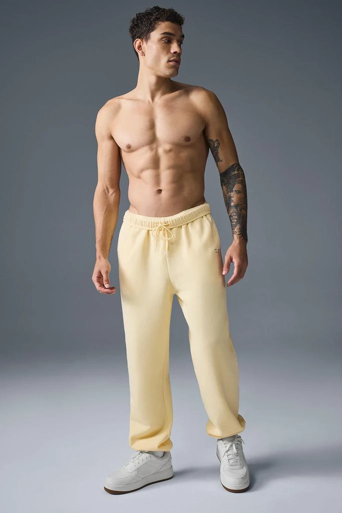 Alo Accolade Sweatpant - Lemon Ice 4