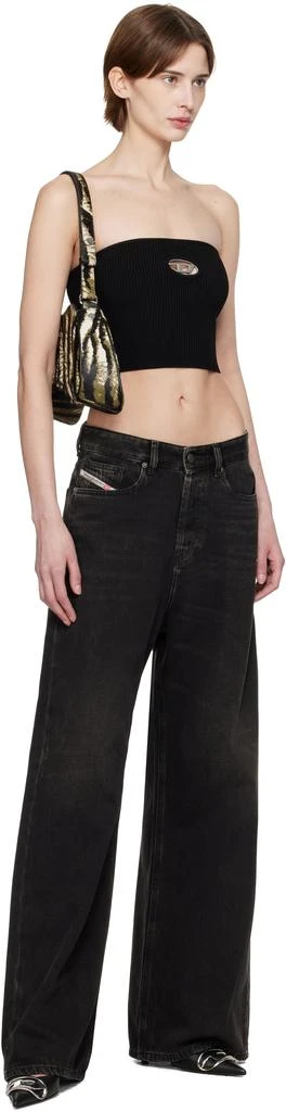 Diesel Black Relaxed 1996 D-Sire 09j96 Jeans 4