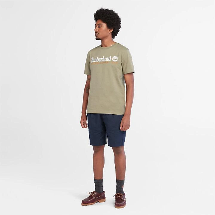 Timberland Outdoor Heritage Logo T-Shirt for Men in Green 2