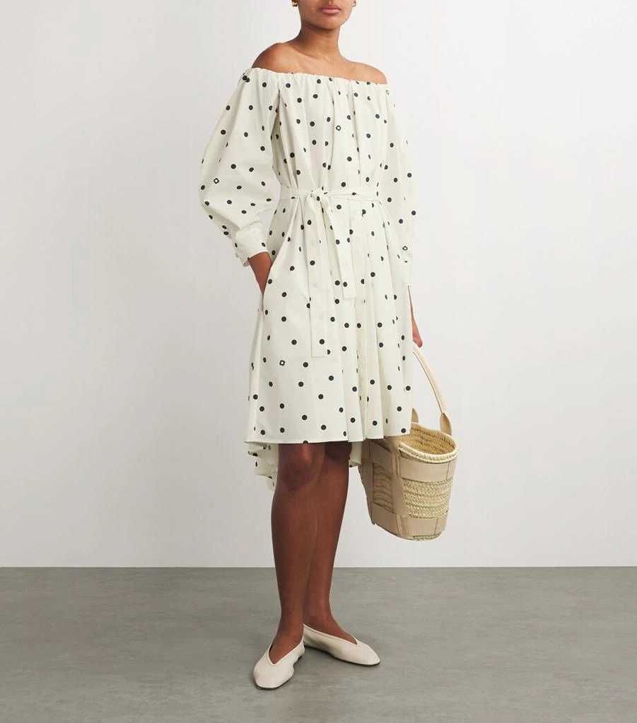 Maje Polka-Dot Mini Dress 2