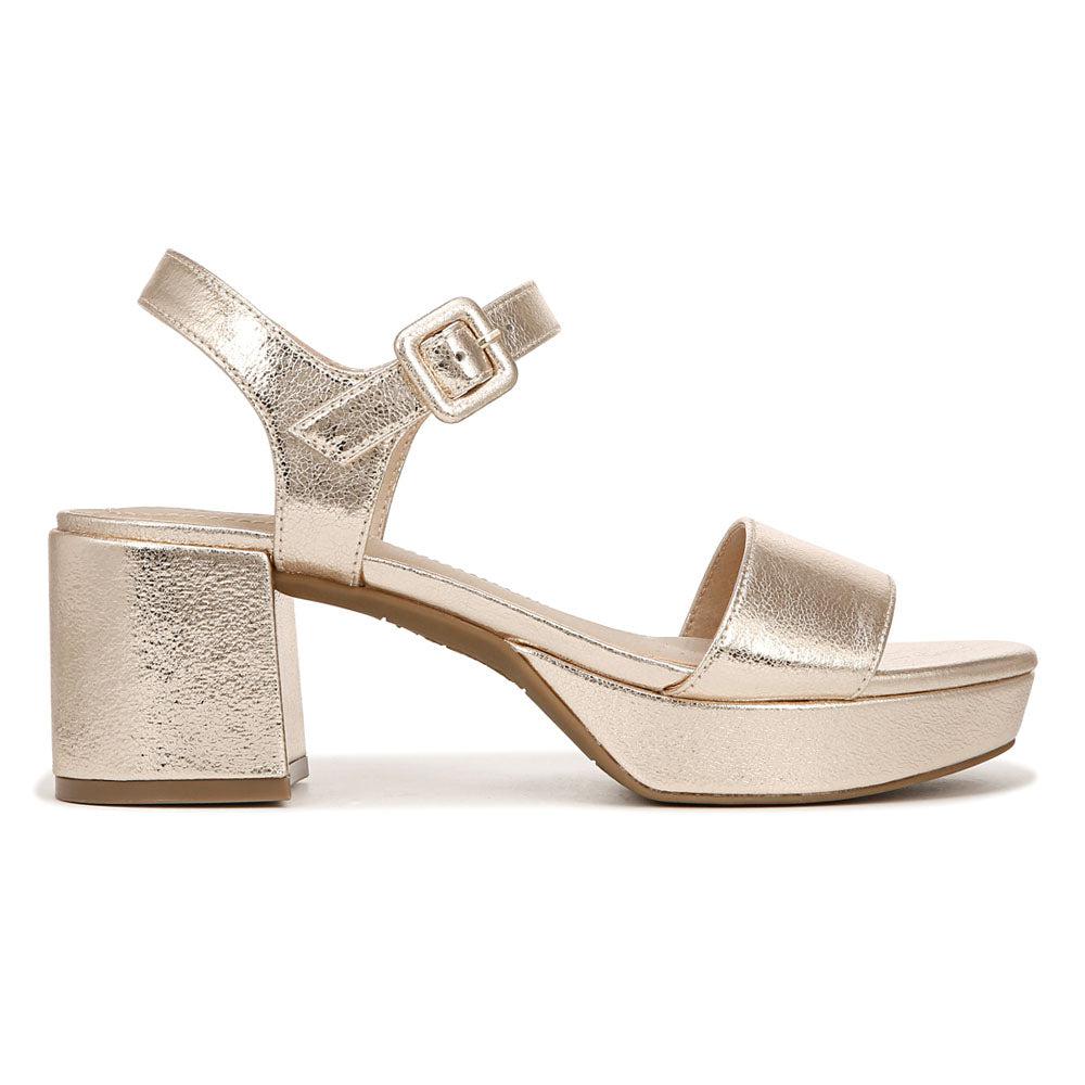 LifeStride Rhythm Metallic Wedge Sandals