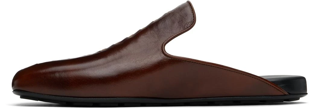 Bottega Veneta Brown Roma Slippers 3