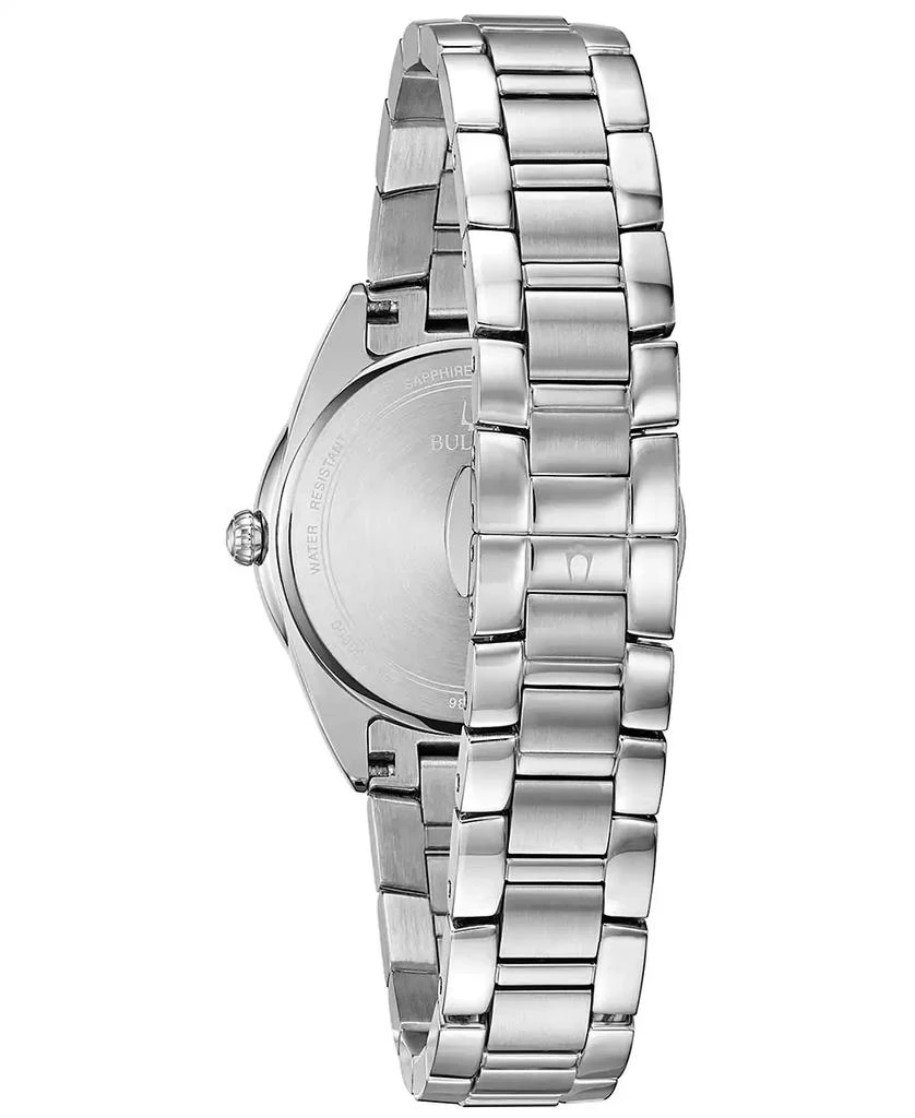 Bulova Women's Sutton Diamond (1/10 ct. t.w.) Stainless Steel Bracelet Watch 32.5mm 6