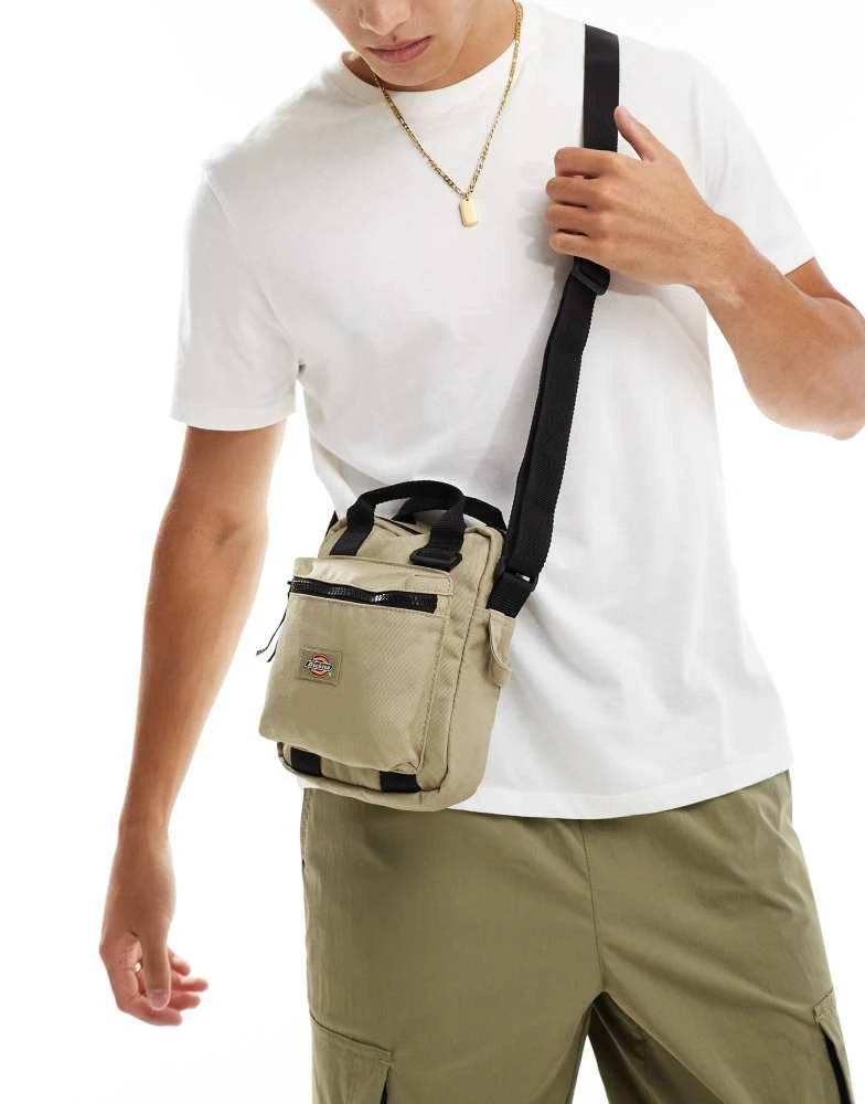 DICKIES Dickies moreauville cross body bag in beige 1