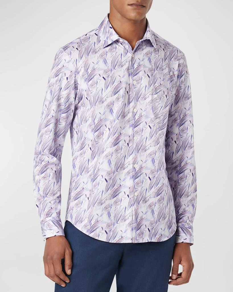 BUGATCHI Men's OoohCotton James Sport Shirt 4