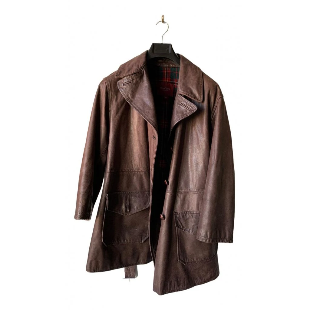 Henry Cotton Henry Cotton Leather vest 1