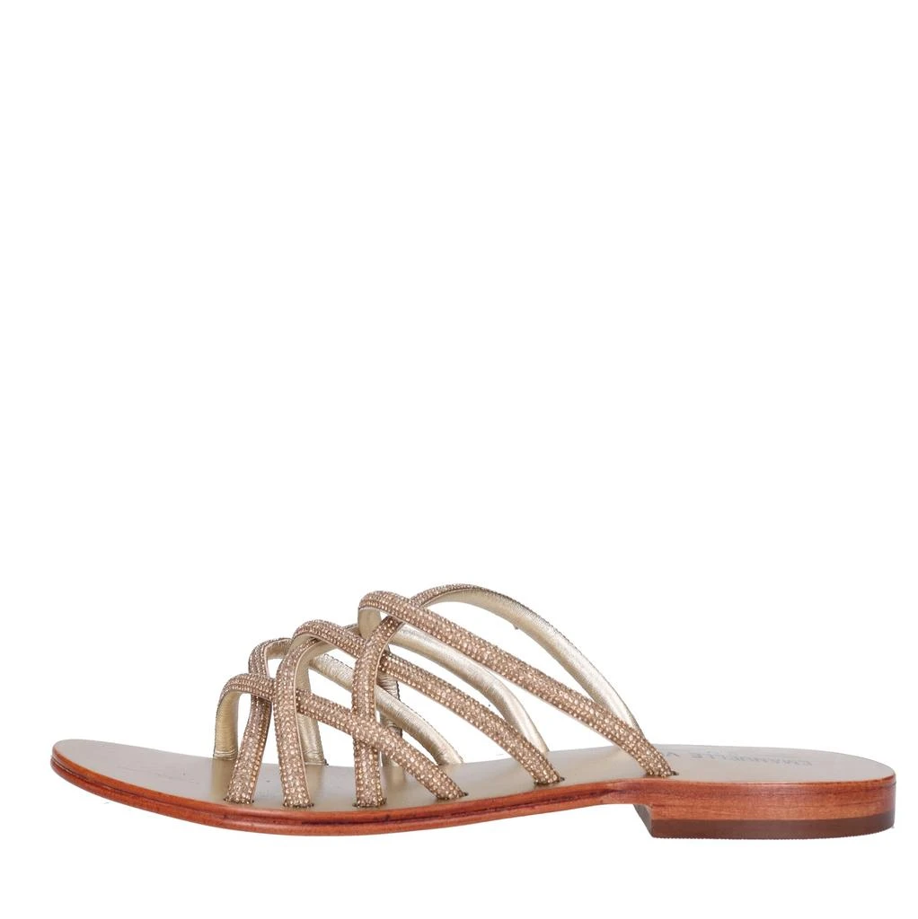 Emanuelle Vee Emanuelle Vee Sandals Golden 1