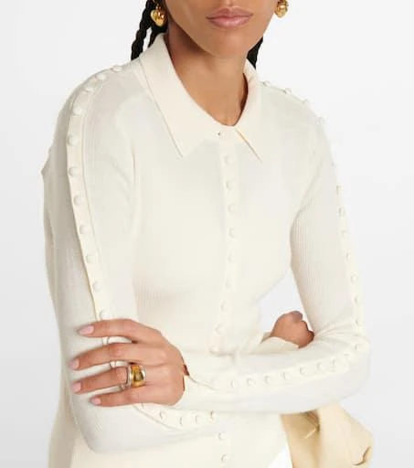 Altuzarra Kepler wool and silk cardigan 4