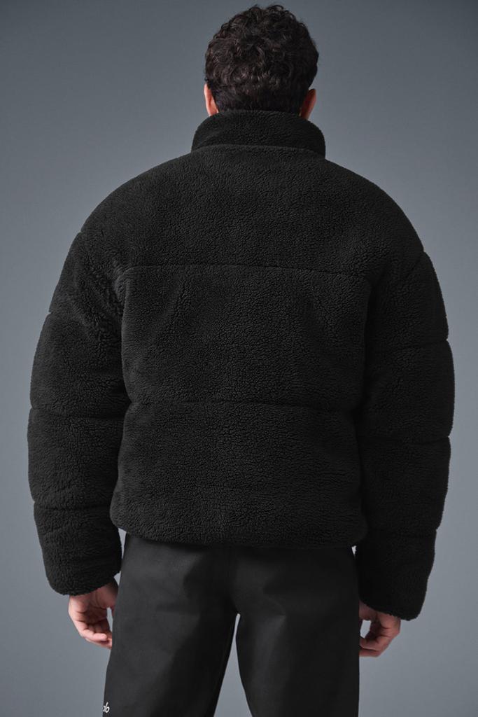 Alo Sherpa Stage Puffer - Black - Coats - Free Shipping - BeyondStyle