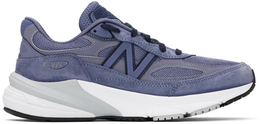 New Balance Purple 'Made in USA' 990v6 Sneakers 1