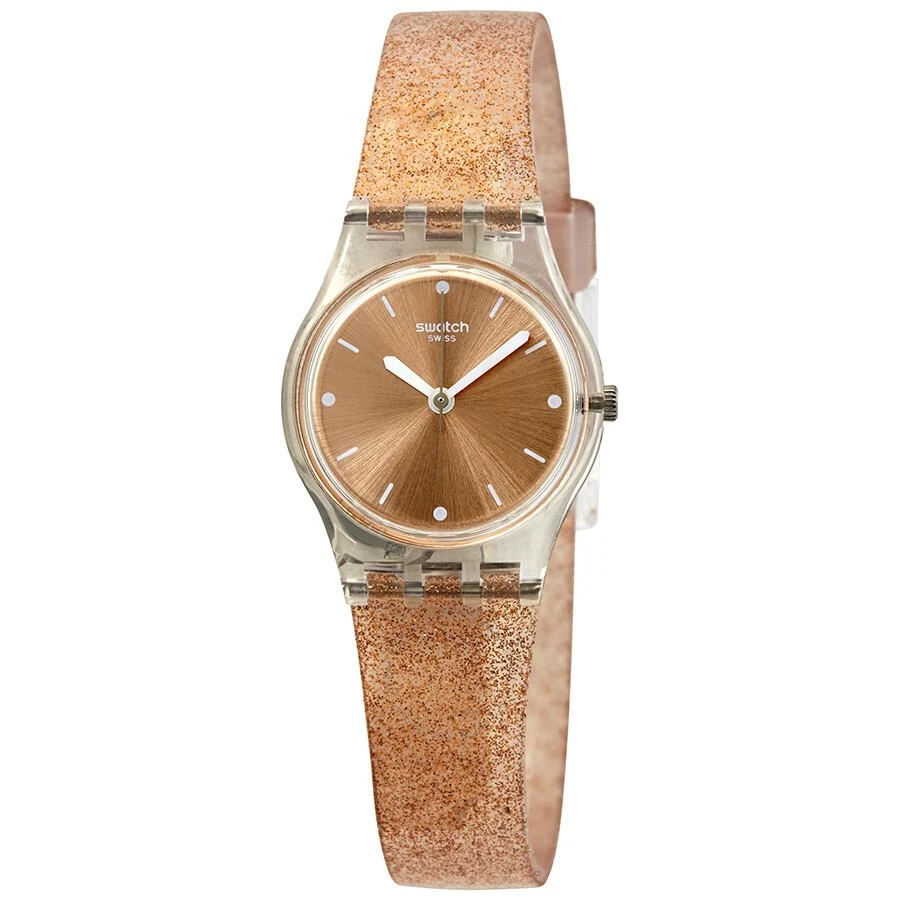 Swatch Pinkindescent Too Rose Gold Dial Ladies Watch LK354D 1