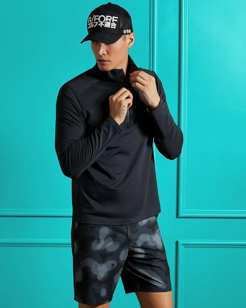 G/FORE Brushed Quarter Zip Tech Tee 1