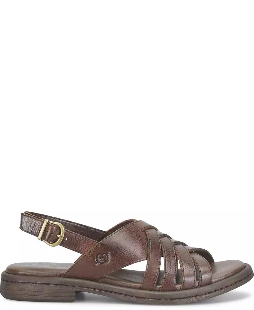 Born Women's Remy Round Toe Flat Sandals