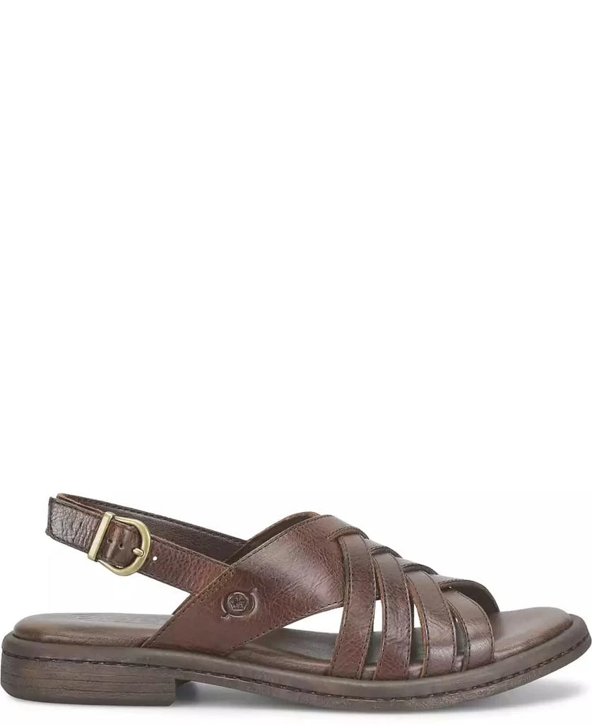 Born Women's Remy Round Toe Flat Sandals 2