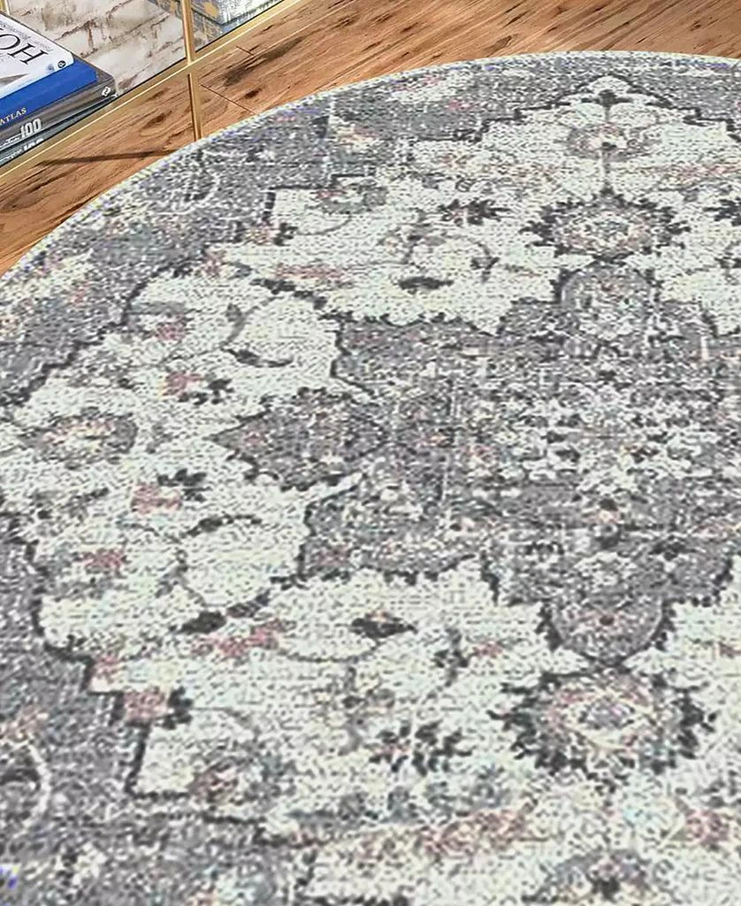 Amer Rugs Montana Herris 7'6" x 7'6" Round Area Rug 7
