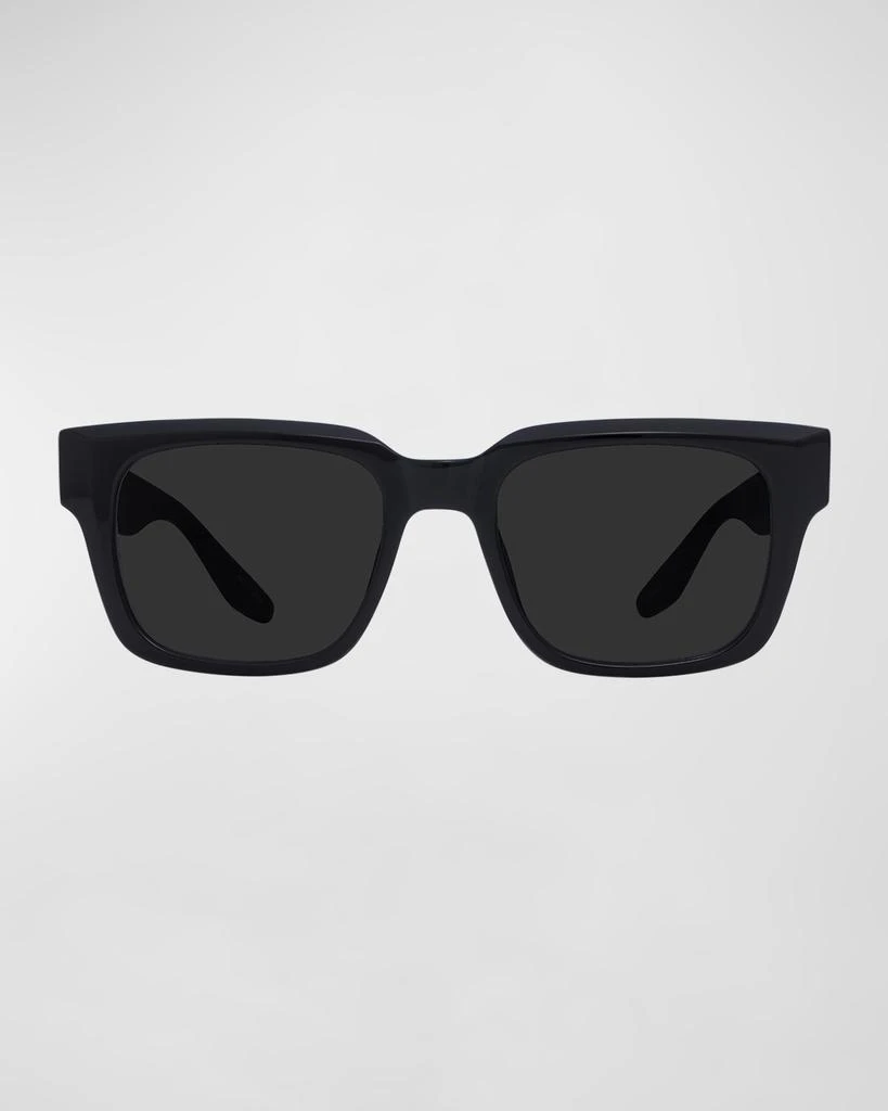 Barton Perreira Men's Zander Plastic Rectangle Sunglasses 3