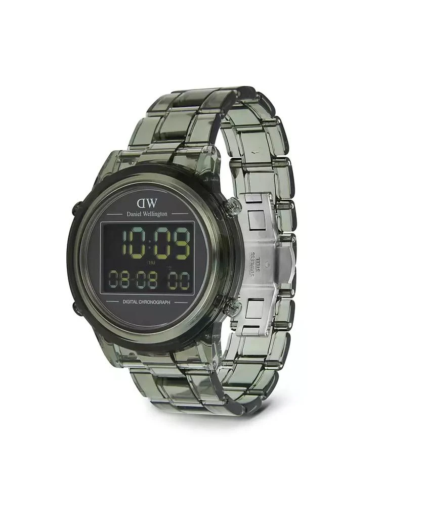 Daniel Wellington Men's Chronograph Green Plastic Watch, 42mm 5