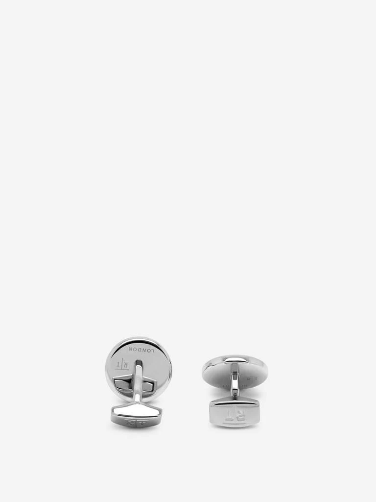 Tateossian Tateossian Round Guilloché Cufflinks 3