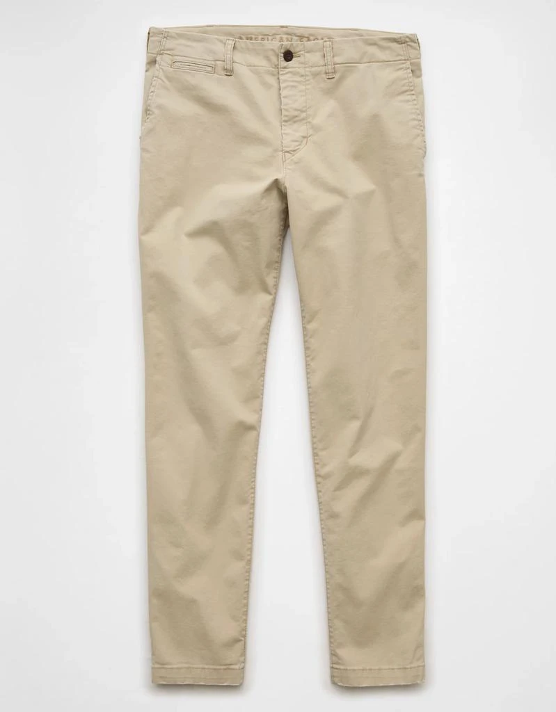 AE AE Flex Slim Straight Lived-In Khaki Pant 3