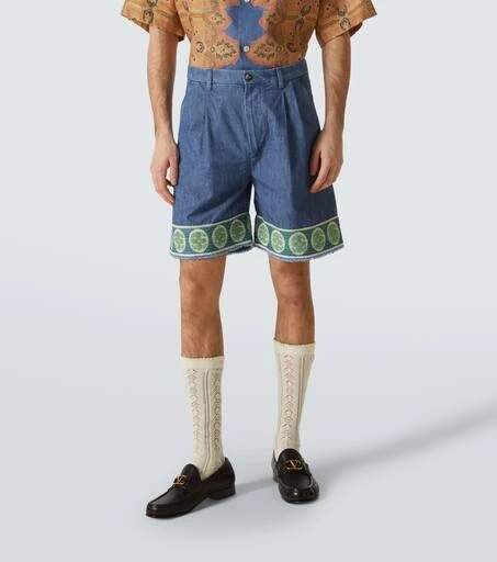 Valentino Denim Bermuda shorts 3