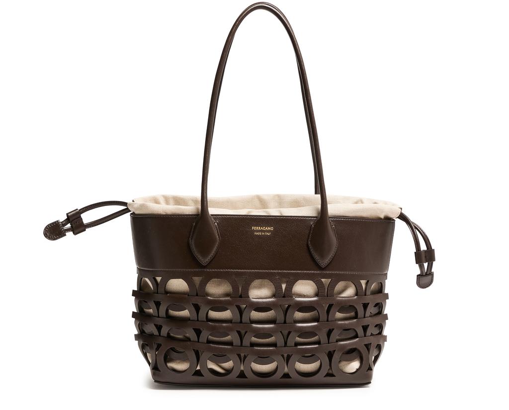 Salvatore Ferragamo Gancini tote bag
