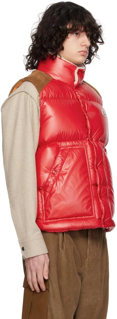 Moncler Red Ardeche Down Vest 2