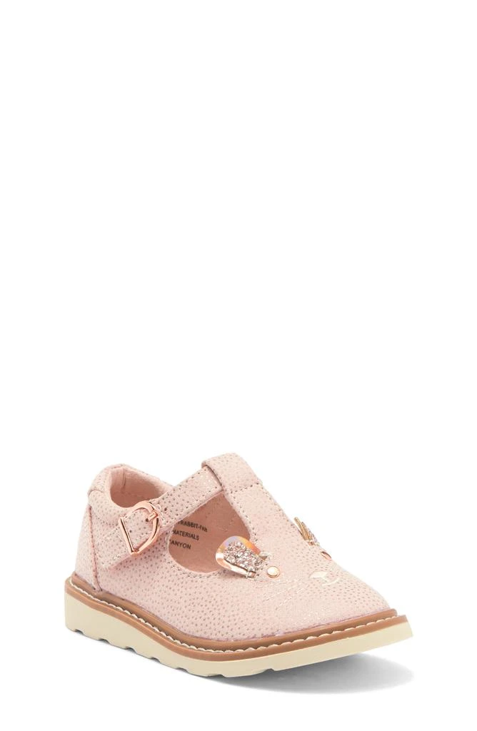 Harper Canyon Kids' Bunny T-Strap Flat 1