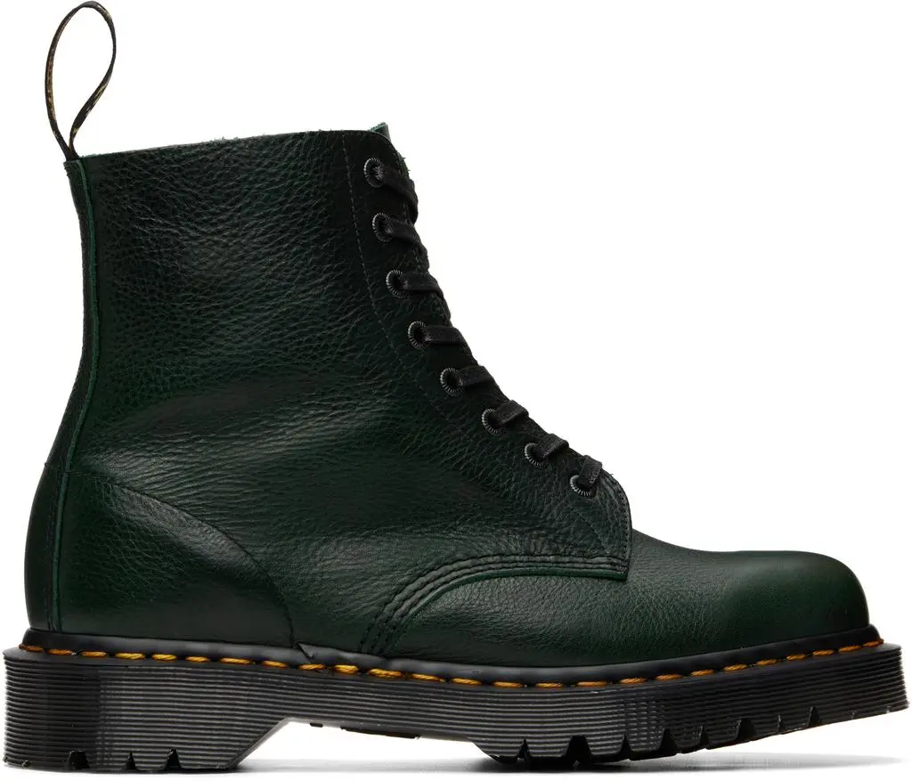 Dr. Martens Green 1460 Pascal 'Made In England' Boots