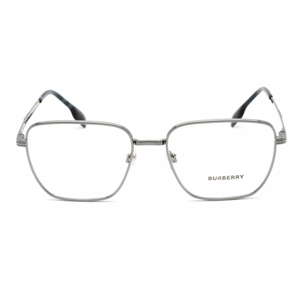 BURBERRY Burberry Men's Eyeglasses - Clear Lens Gunmetal Metal Square Frame | 0BE1368 1003 2